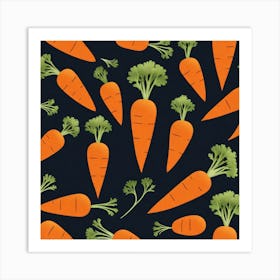 Carrots 44 Art Print