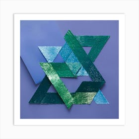 Star Of David 4 Art Print