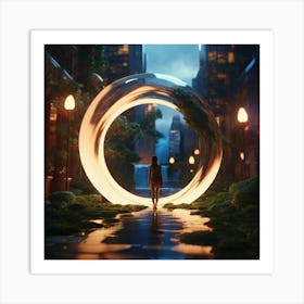 Ring Of Fire Art Print