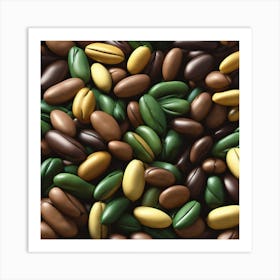 Coffee Beans 323 Art Print