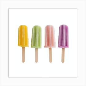 Popsicles Art Print