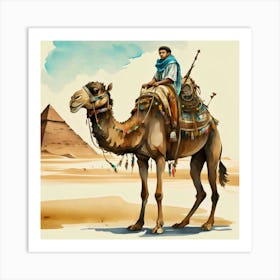 Egyptian Camel 2 Art Print