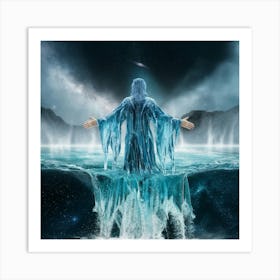 Ice Man 1 Art Print