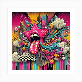 Psychedelic Art 46 Art Print