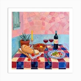 Trattoria Del Sole Trattoria Italian Food Kitchen Art Print