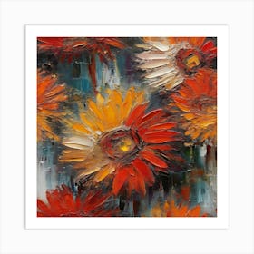 Flower of Gerbera 1 Art Print