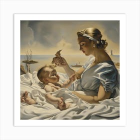 Mother And Child Art Print