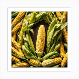 Corn On The Cob 32 Art Print