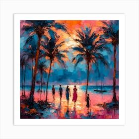 Sunset Art Print