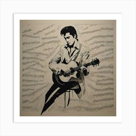 Elvis Presley  Art Print