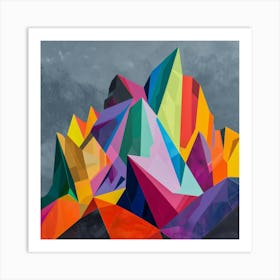 'The Mountains' 1 Art Print