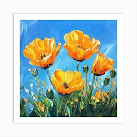 Poppies Art Art Print