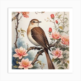 Chinese Thrush Art Print