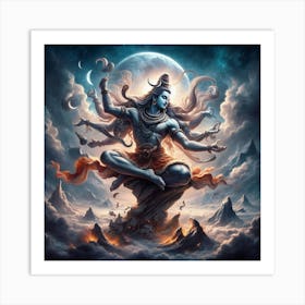 Lord Shiva Art Print