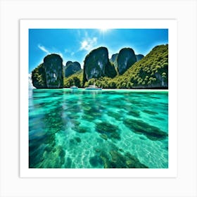 Thailand Beach Art Print