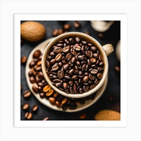 Coffee Beans 434 Art Print