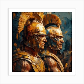 Spartan Warriors 2 Art Print