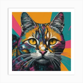 Cat Canvas Print Art Print