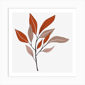 Autumn Leaves Art Print