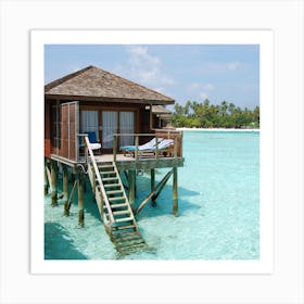 Maldives Resort Art Print