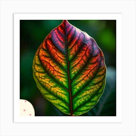 Mango leaf Art Print