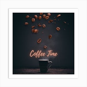 Coffee Time Art Print