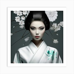 Geisha 1 Art Print