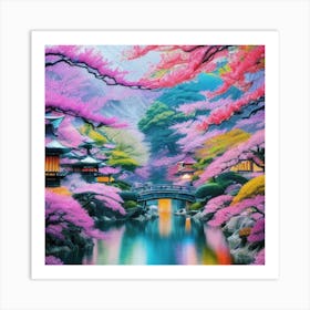 Cherry Blossoms 2 Art Print