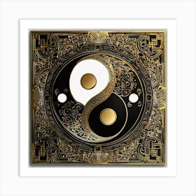 Yin Yang 27 Art Print