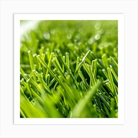 Artificial Grass Art Print