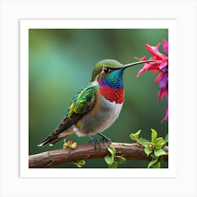 Hummingbird Art Print