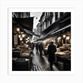 Turkish Market 1 Art Print