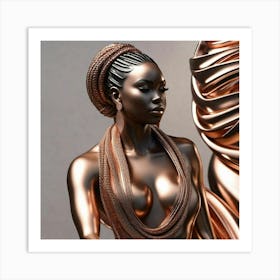 Bronze Woman 2 Art Print