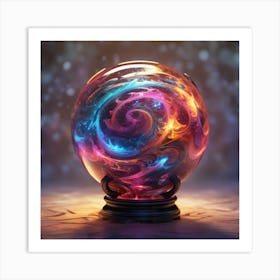 Magical orb Art Print