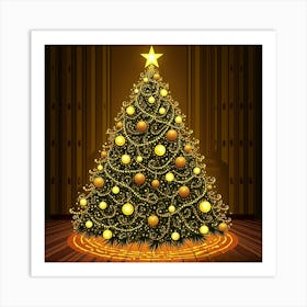 Christmas Tree 3 Art Print