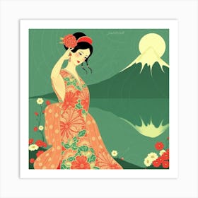 Geisha 30 Art Print