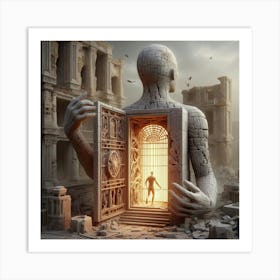 Doorway To The Future Art Print