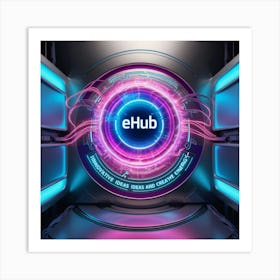 Ehub Logo Art Print