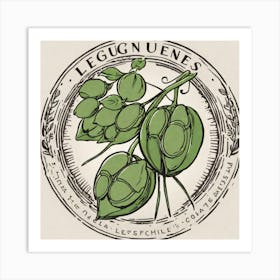 Legumes As A Logo (58) Art Print