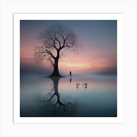 Lone Tree 1 Art Print