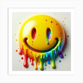 Smiley Face Art Print