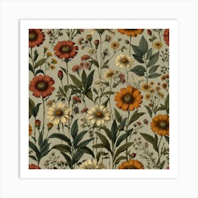 Wildflowers 39 Art Print