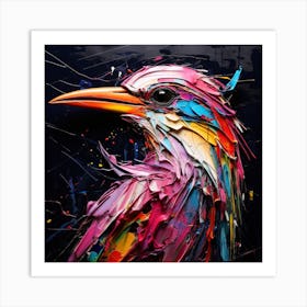 Colorful Bird Art Print