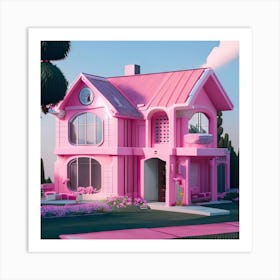Barbie Dream House (340) Art Print