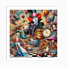 Alice In Wonderland 3 Art Print