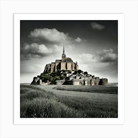 Mont Saint Michel Art Print