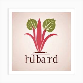 Rhubard Art Print