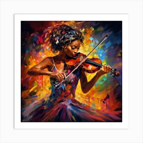 Violinist 1 Art Print