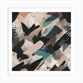 Abstract Painting 1001 Art Print