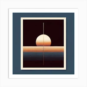 Sunset Art Print